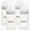 Beemoo CARE Brystmelkflaske 240 ml 4-Pack