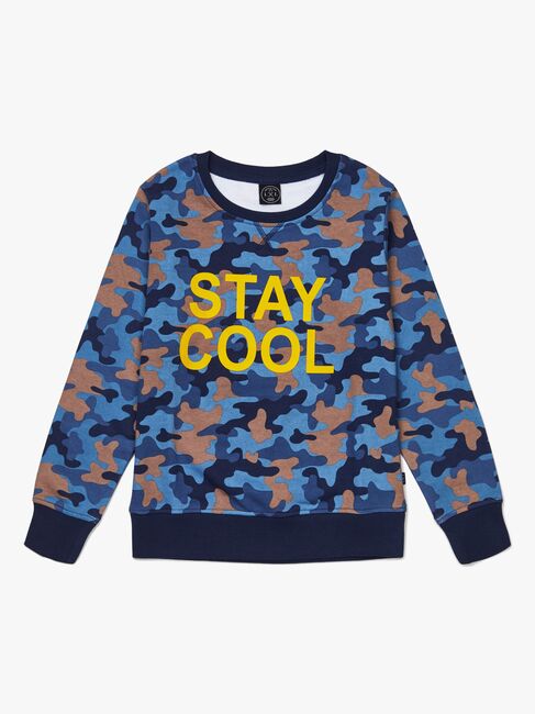 Luca & Lola Vincenzo Genser, Blue Camouflage