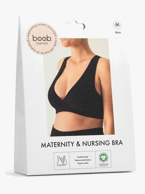 Boob Essentials Amme-BH, Svart
