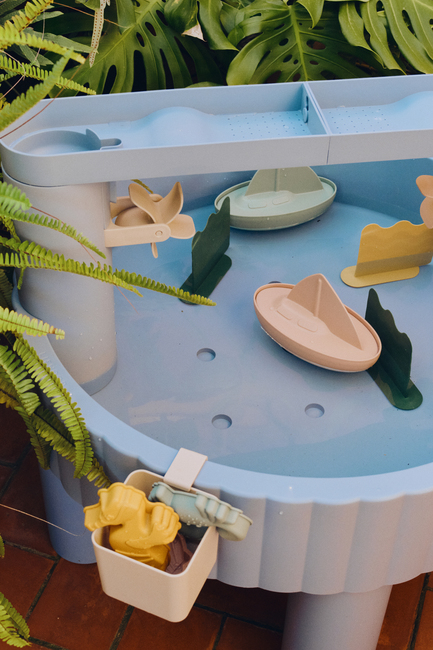 LIEWOOD Sepp Aktivitetsbord Vann & Sand, Blå