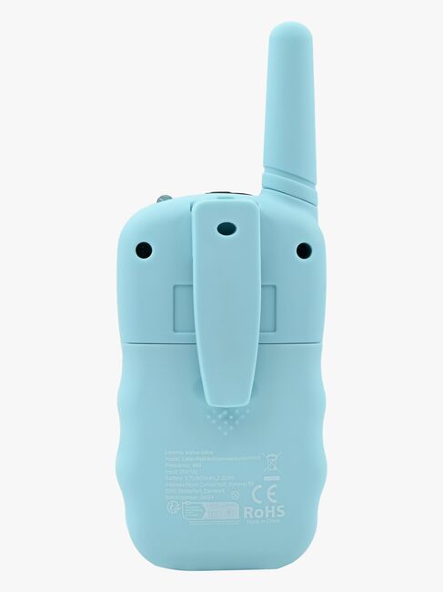 Lalarma Mix And Match Walkietalkie med 3km Rekkevidde, Blå