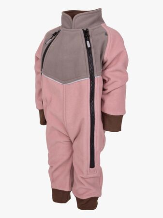 Lindberg Stormy Vindfleecedress, Grå/Blush