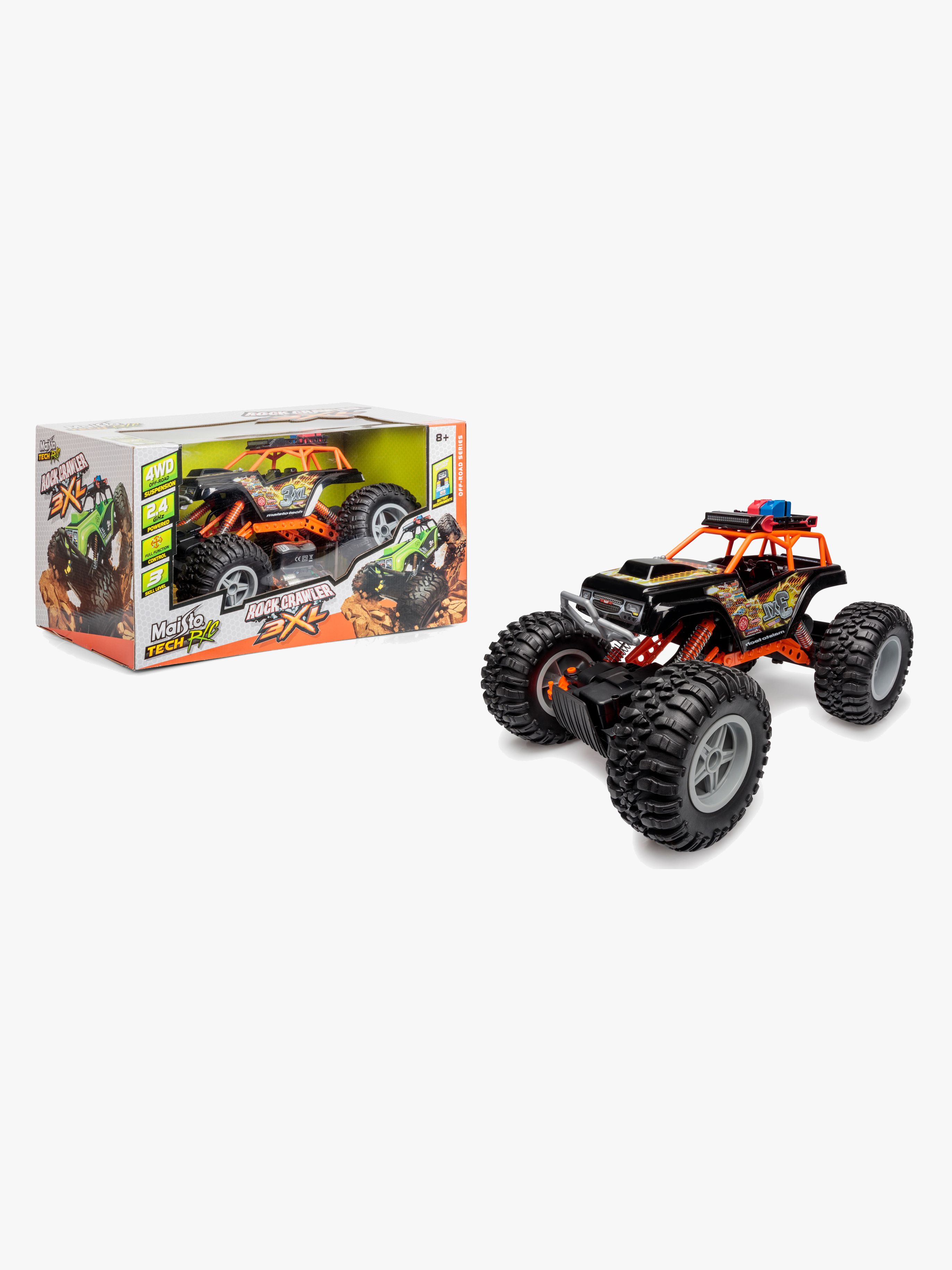 Maisto Tech Rock Crawler 3XL Radiostyrt Monstertruck - Biler - Plast