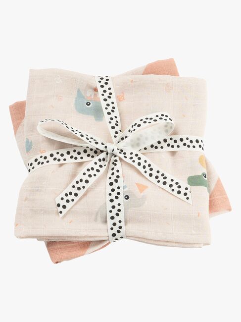 Done By Deer Celebration Musselinteppe 2-Pakk, Powder