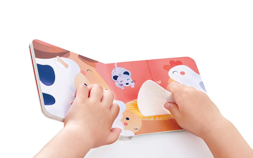 Hape Eventyrbok med Lekesett The Happy Stables