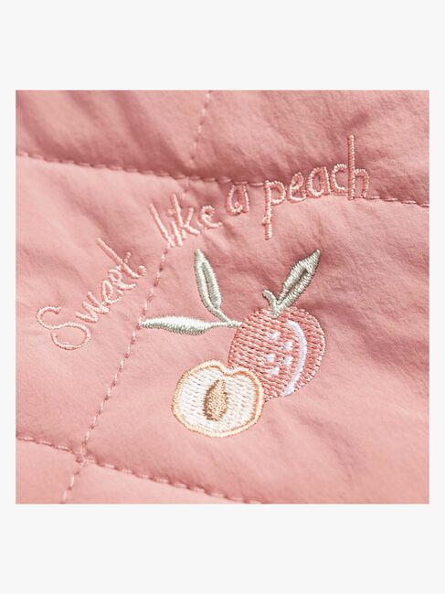 Viking x Kenza Kviltet Jakke, Rose