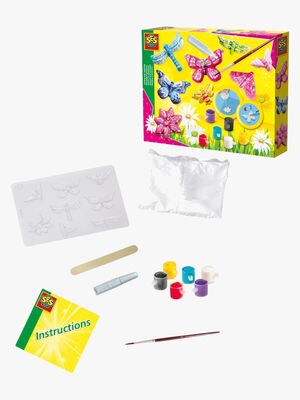 SES Creative Hobbysett Gipsfigurer Sommerfugler