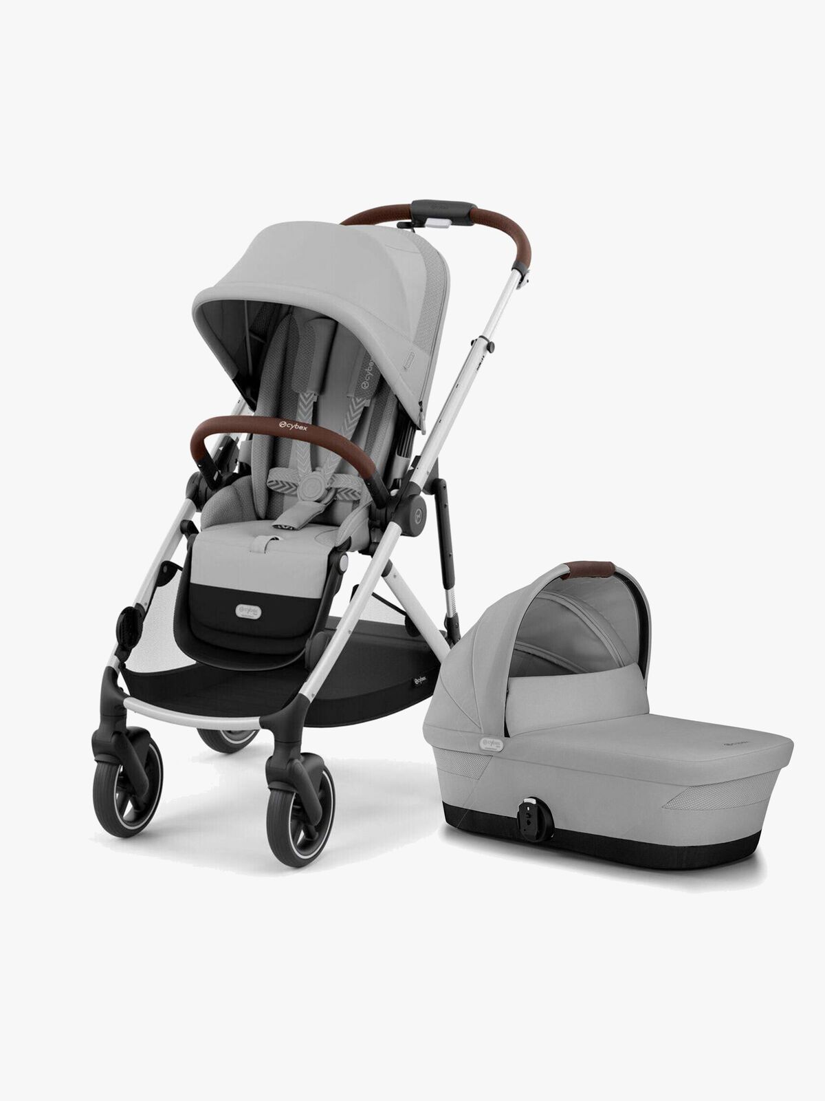 Cybex e-GAZELLE S Duovogn, Stone Grey/Silver