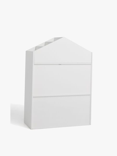 Alice & Fox HOLLY Bokhylle Hus, Hvit