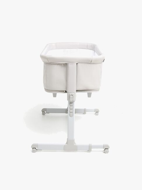 Beemoo CARE 2-i-1 Bedside Crib & Lekegrind, Light Grey