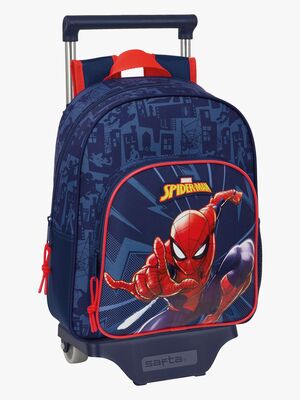 Marvel Spider-Man Trolley Ryggsekk 9L, Blå