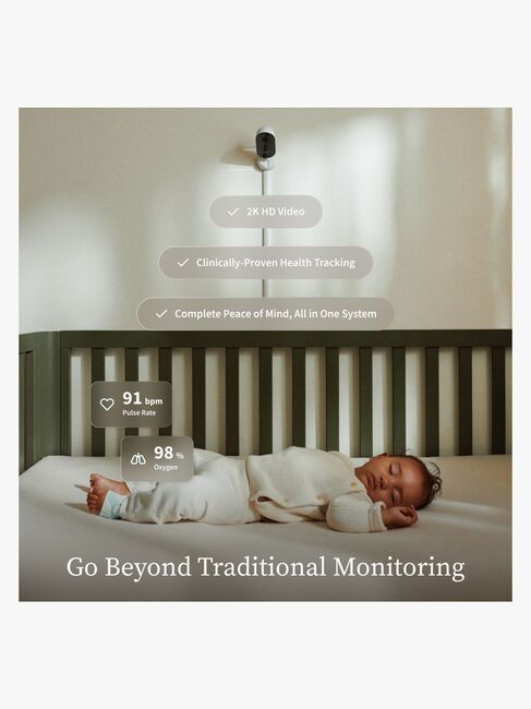 Owlet Dream Duo All-in-One Smart Babycall System (3rd Gen), Dusty Rose