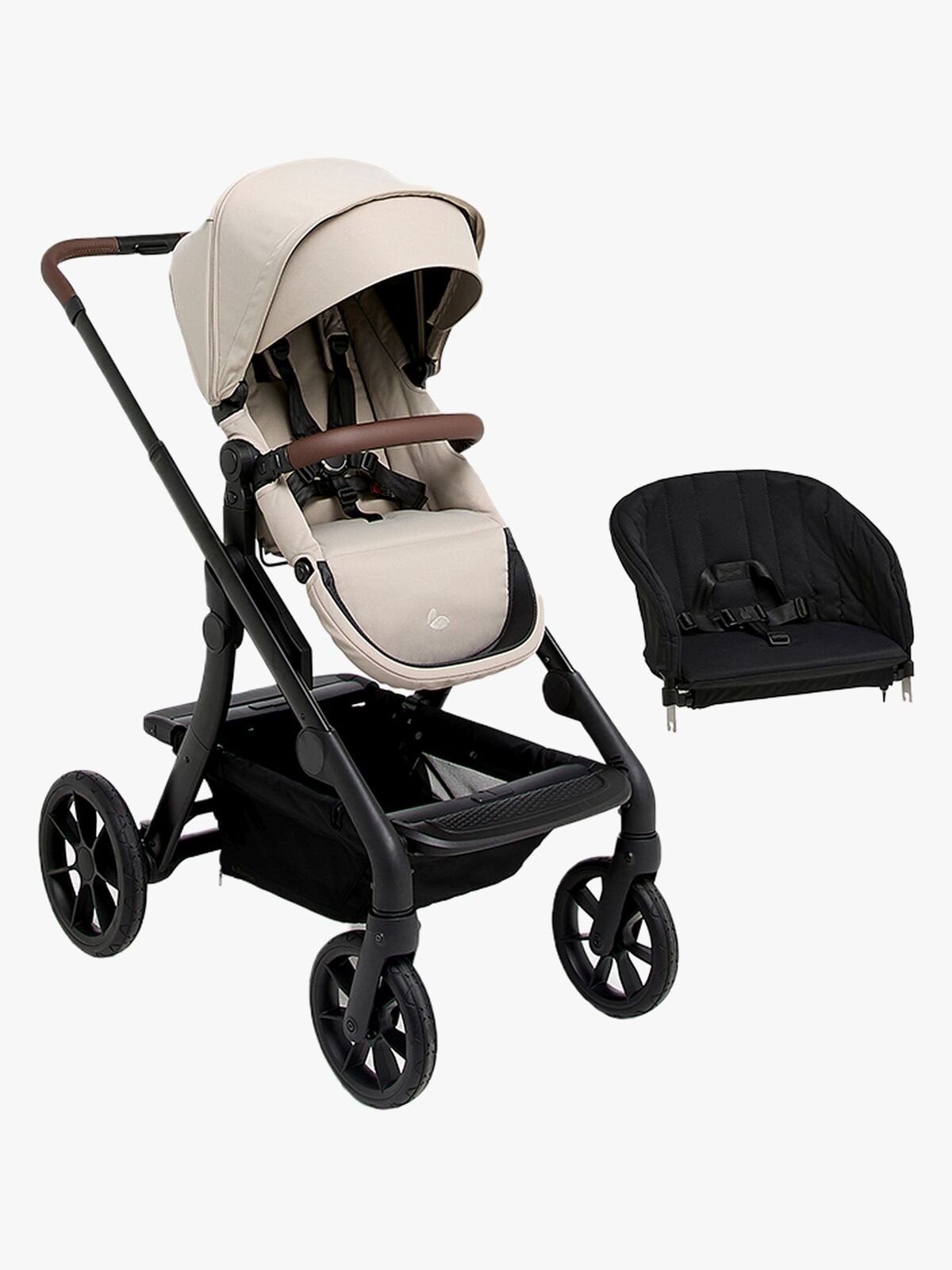 Beemoo Pro Max Sportsvogn inkl. Toddler seat, Latte Beige
