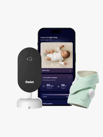 Owlet Dream Duo All-in-One Smart Babycall System (3rd Gen), Mint