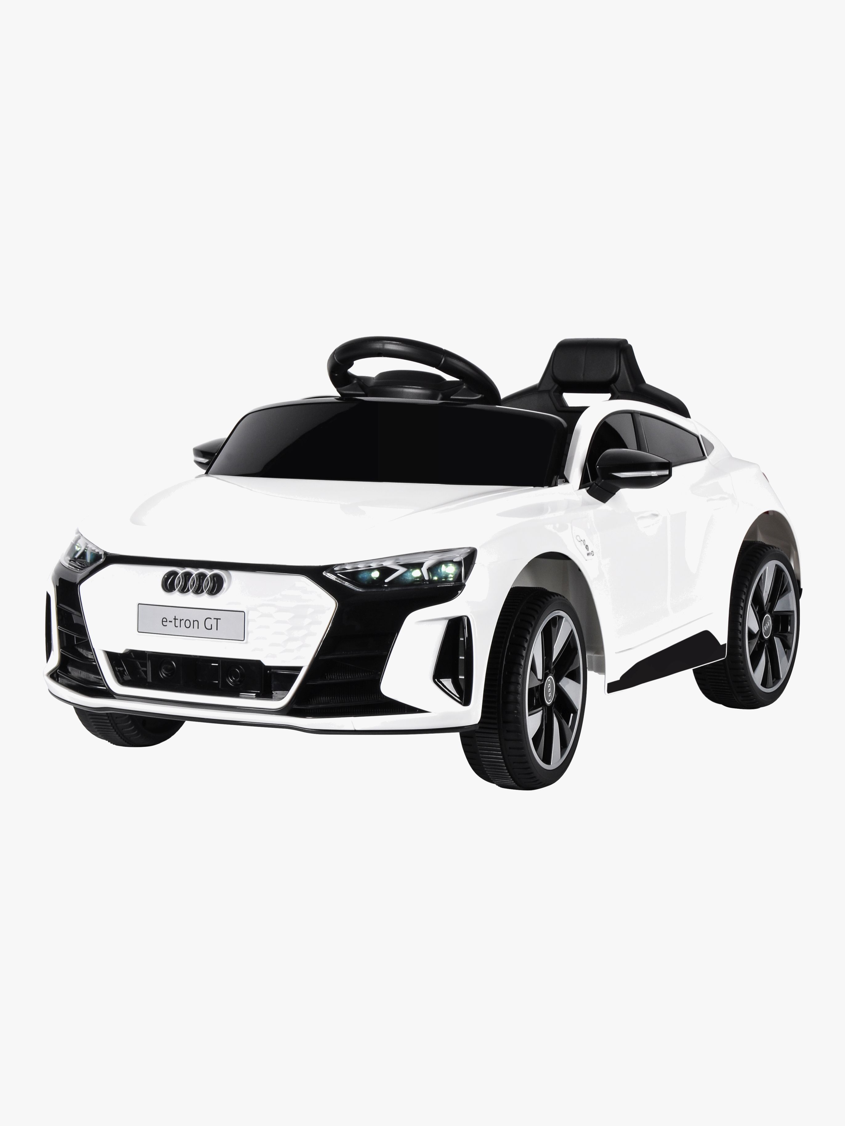 Audi E-tron GT Elbil 6V, Hvit - Biler - Stål,Plast