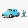 Jada Toys  Disney Lilo & Stitch Bil 1959 VW Bubbla med Stitch-figur 1:24