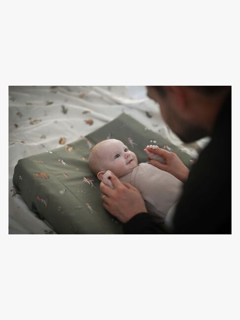Elsa Beskow  Julenissens barn Stellematte, Grønn