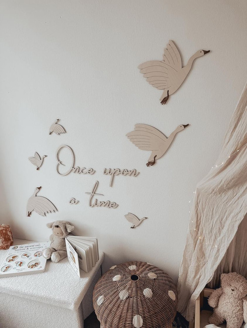 lis wycina Once Upon A Time 3 Veggdekorasjon Gjess