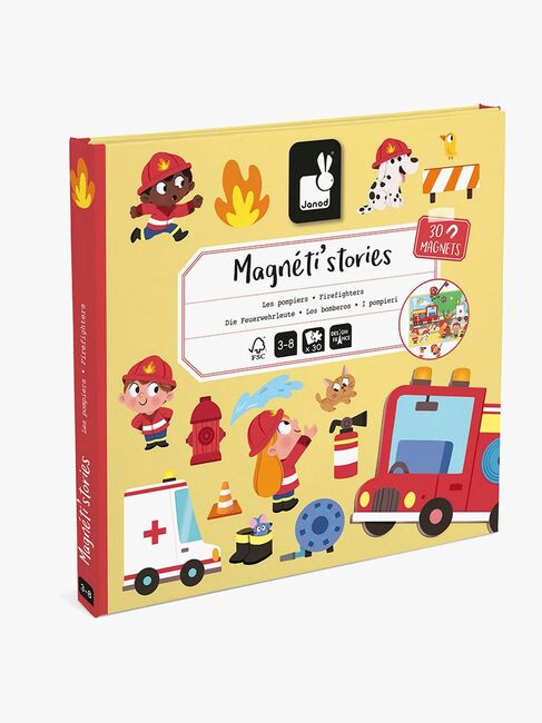 Janod Magneti'Stories Magnetsett Brannmanner 30 Stk