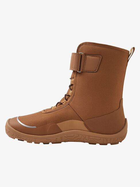 Reimatec Barefoot Jr Talvella Vintersko, Cinnamon Brown