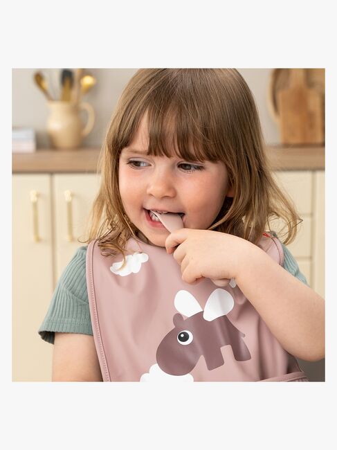 Done By Deer Foodie Bestikk Happy Dots, Rosa