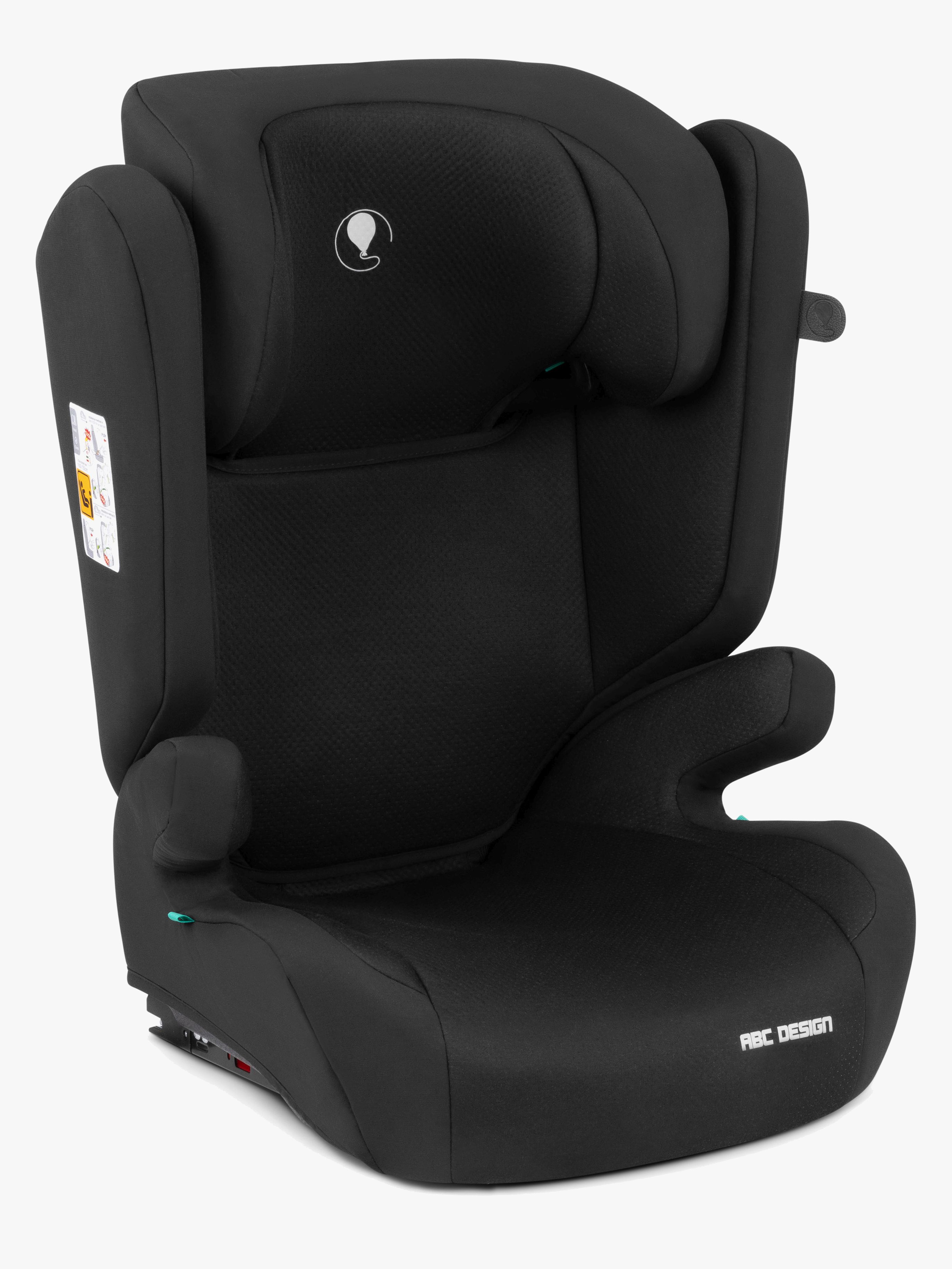 ABC Design Mallow 2 Fixi-Size Bilstol, Black - I Size