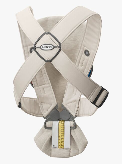 BabyBjörn Mini Bæresele 3D Jersey, Lysebeige