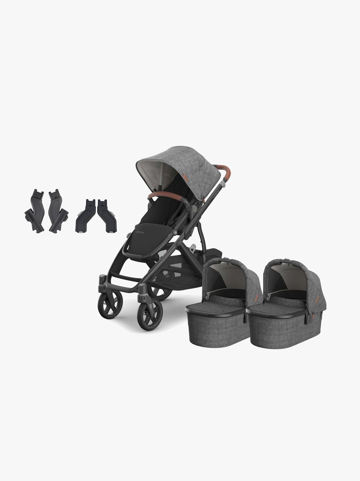 UPPAbaby Vista V3 Tvillingvogn, Greyson