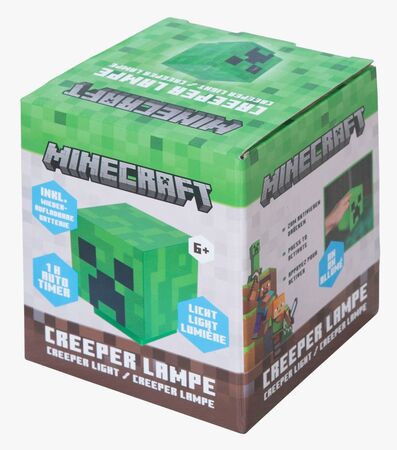 Lumière LED Minecraft Creeper - Mini Lampe De Nuit - Bon état - PP9640HP