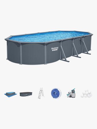 Bestway Basseng Hydrium Oval 732x366x132 cm
