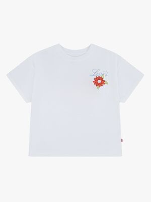 Levi's LVG Floral Oversized T-skjorte, Bright White