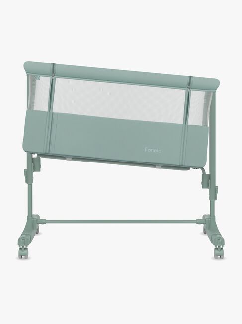 Lionelo Aurora Bedside Crib 3-in-1, Green Sage