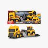 Dickie Toys Volvo Kjøretøysett Trailer med Hjullaster