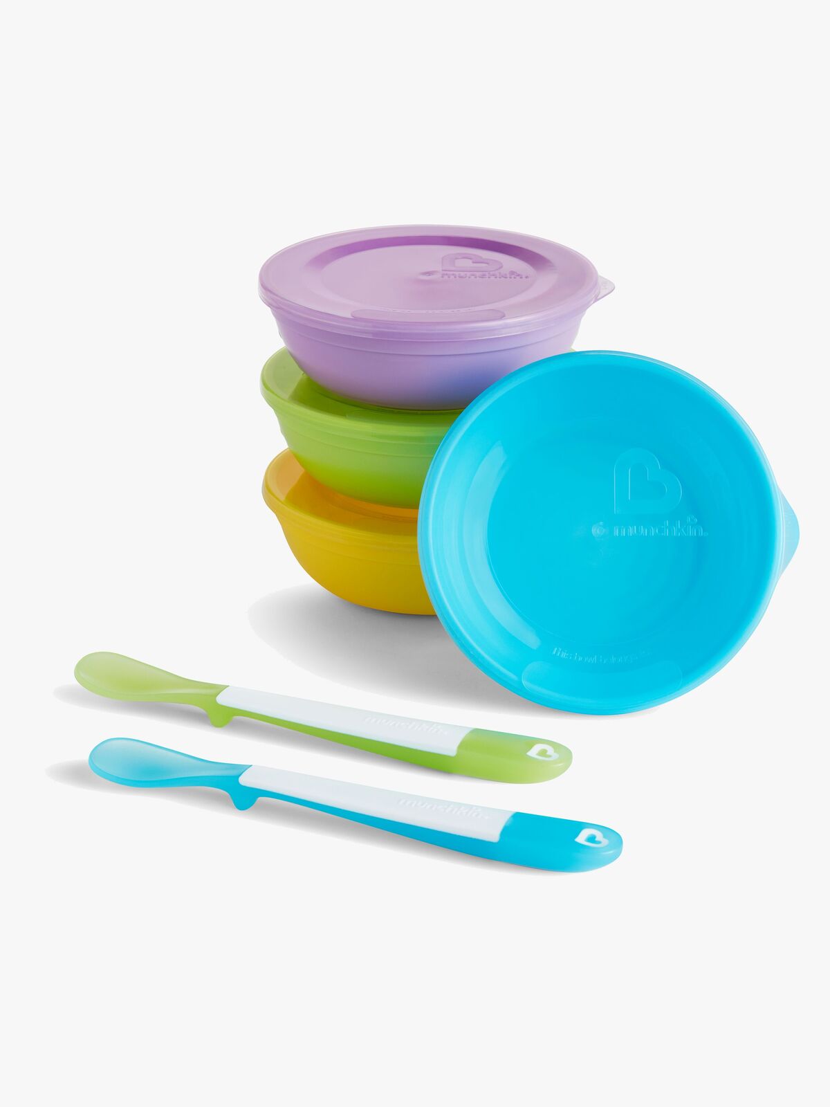 Munchkin Skål inkl. Skje 4-pack
