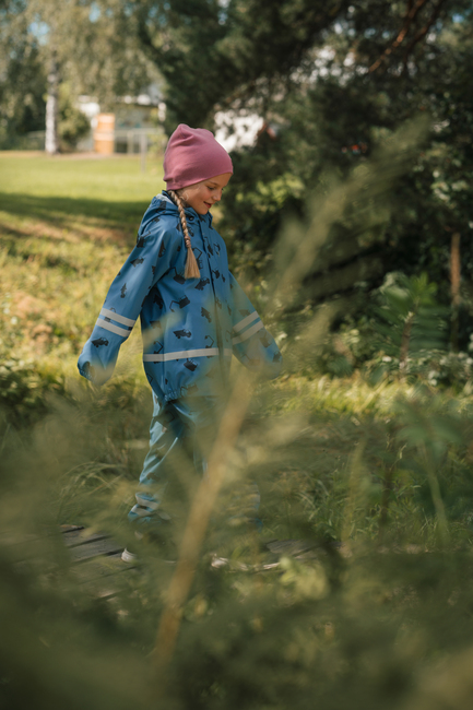 Lindberg Vattholma Regnsett, Blå/Svart