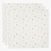 Jollein Happy Miffy Musselinteppe 3-Pakk, Olive Green