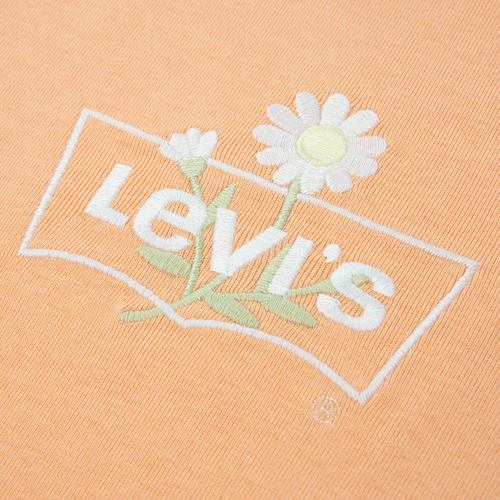 Levi's LVG Daisy Batwing T-skjorte, Peach Cobbler