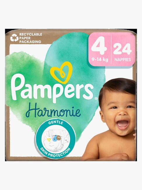 Pampers Harmonie Bleier Str 4 9-14kg 24-Pakk