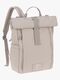 Lässig Rolltop Stelleveske Ryggsekk, Taupe