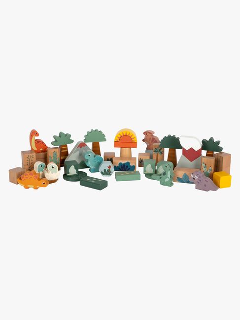 Small Foot Dino Byggeklosser i Tre 50 Stk