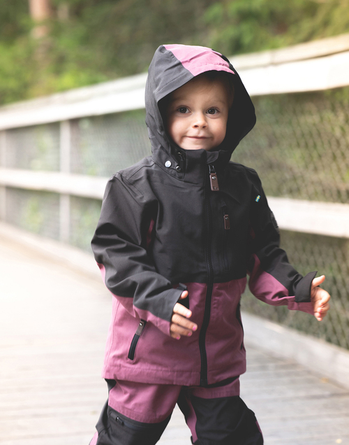 Lindberg Explorer Skalljakke, Dry Rose