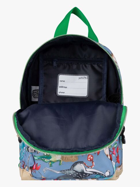 Pick & Pack Mix Animal Ryggsekk 7L, Cloud Grey