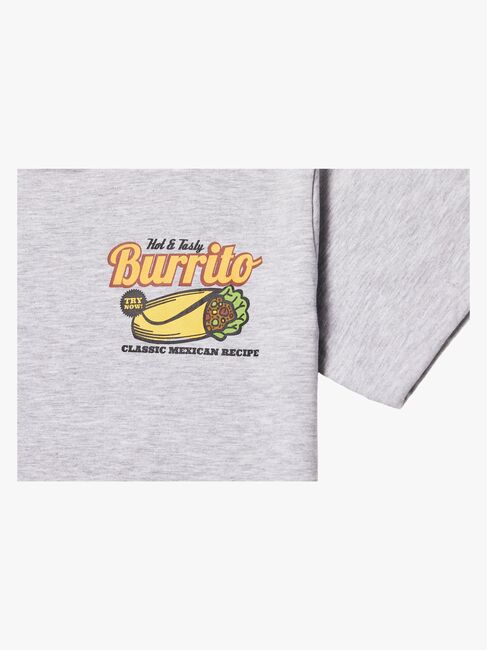 Luca & Lola Ennico T-Skjorte, Grey Melange