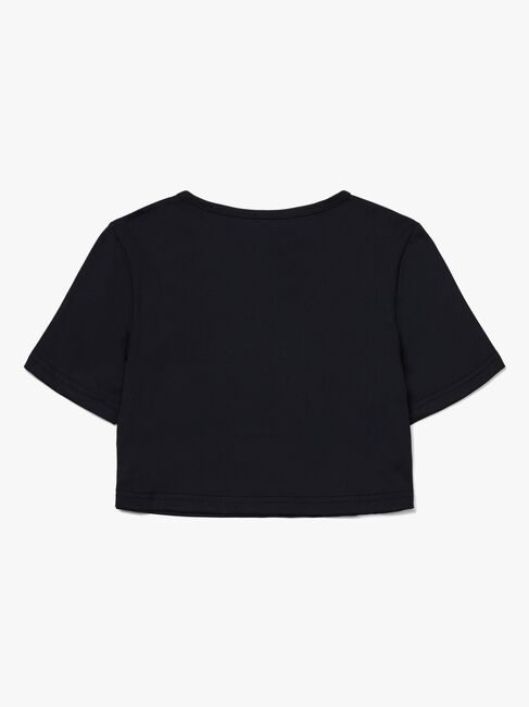 Hyperfied Crop Logo Top, Anthracite