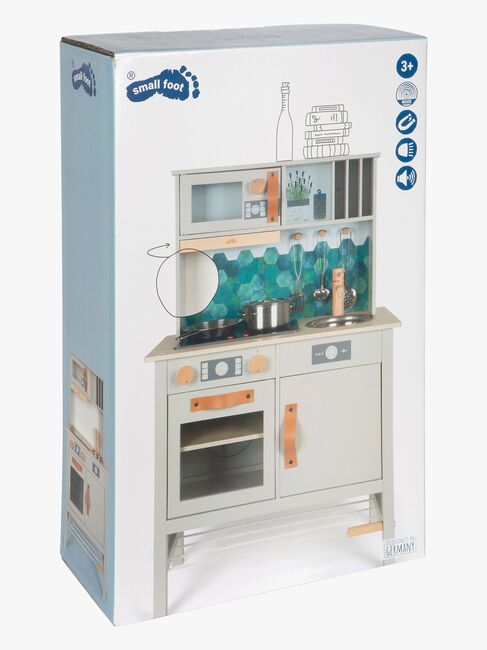 Small Foot lekekjøkken, grå