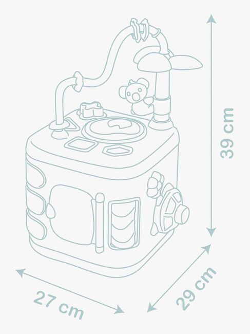 Smoby Little Smoby Explore Aktivitetskube