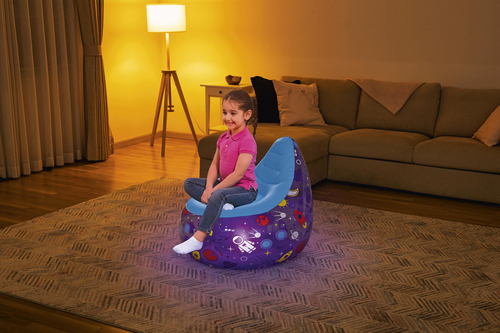Bestway Oppblåsbar Stol LED Astro Glow