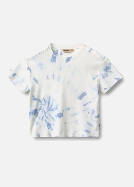 Wheat Tommy T-skjorte, Blue Tie Dye