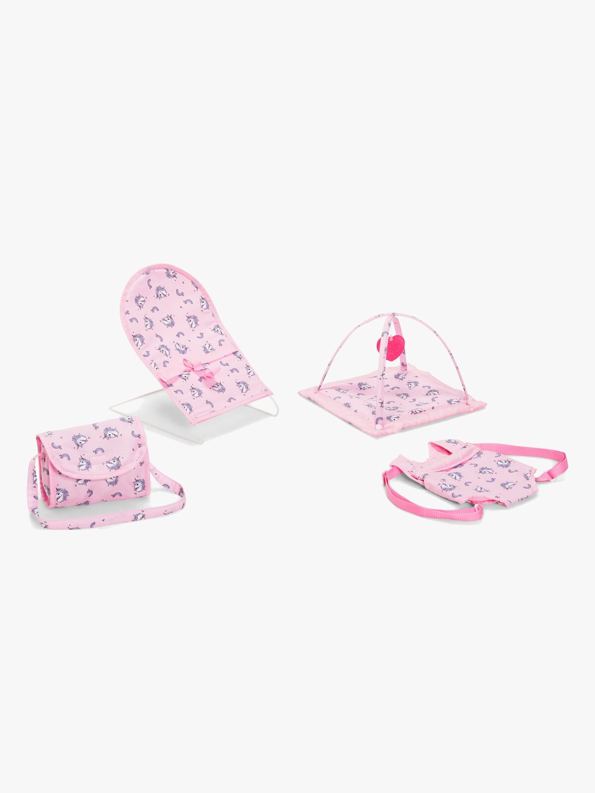 Cloudberry Castle Sett Med Dukketilbehør Enhjørning