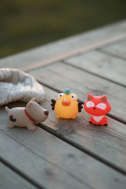 Rätt Start Badeleker Biler & Kjæledyr 7-Pakk